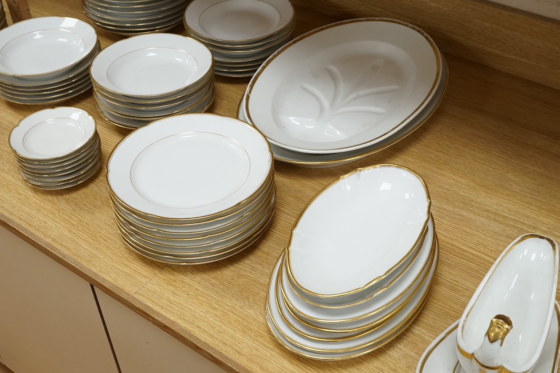A Bing and Grondahl dinner service. Condition - fair to good